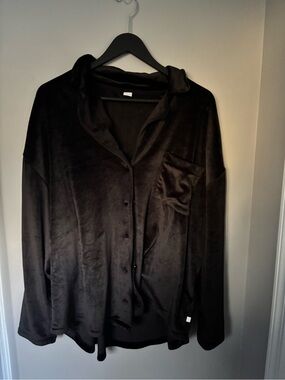 Old Navy Button Up Sleep Top - Size: XL